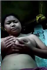 Horny Nepalese Bhabhi With Her Big Boobs
